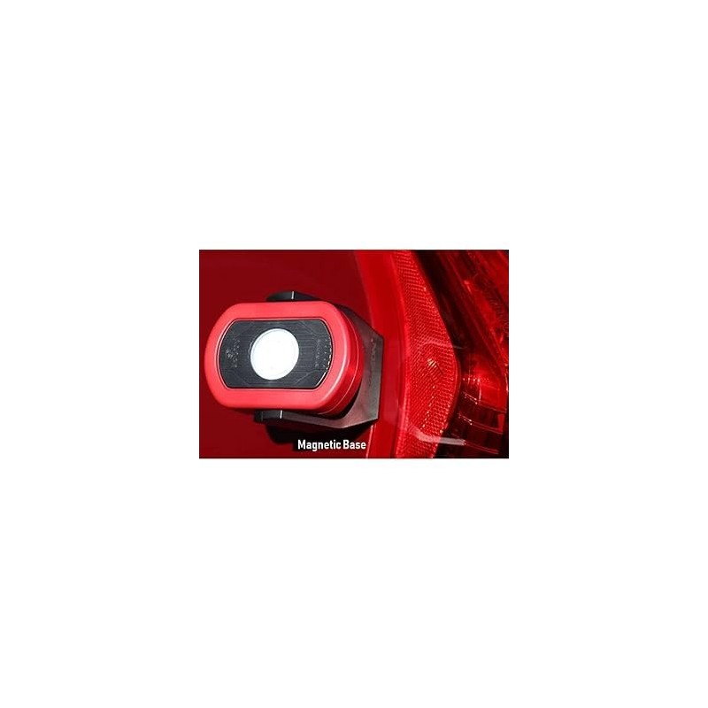 MAXXEON MXN00810 Cyclops WorkStar Rechargeable Work Light, 720 Lumens, Red