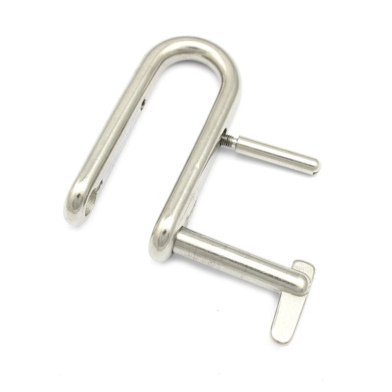 Key Shackle 5 mm with Removable Bar Stainless Steel A4