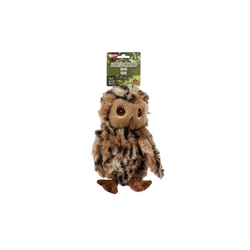 Animal Instincts Forest Friends Squeaky Plush Dog Toy Soft Comfort