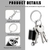 Yourkar Car Gearbox Keychain, Manual Shifter Gearbox Key Chain, Gear