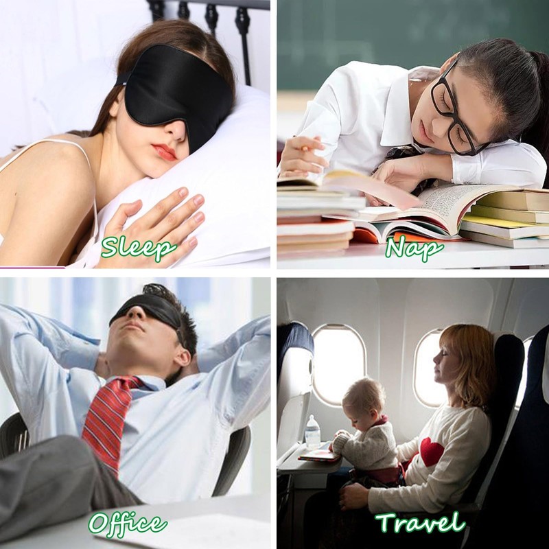 Eye Mask for Sleeping 2 Pack Sleep Masks for Men