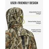 TIDEWE Hunting Jackets for Men, Silent Hunting Coat with 220G