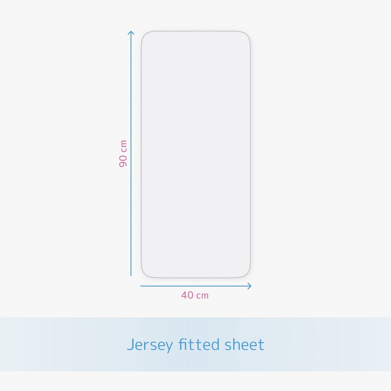 5 Piece Baby Bedding Duvet Pillow with Covers & Jersey