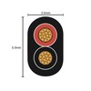 Automotive FLAT Twin 2 Core Cable 12v 24v Thin Wall