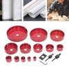 Hole Saw Set, 17Pcs Hole Saw Kit, Bi Metal Drill