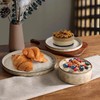 LIANYU Dinnerware Set for 4, 12 Piece Plates and Bowls