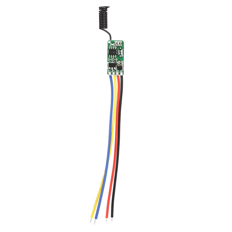 Wide Voltage 3.7‑12V Micro Wireless Remote Control Switch Module LED