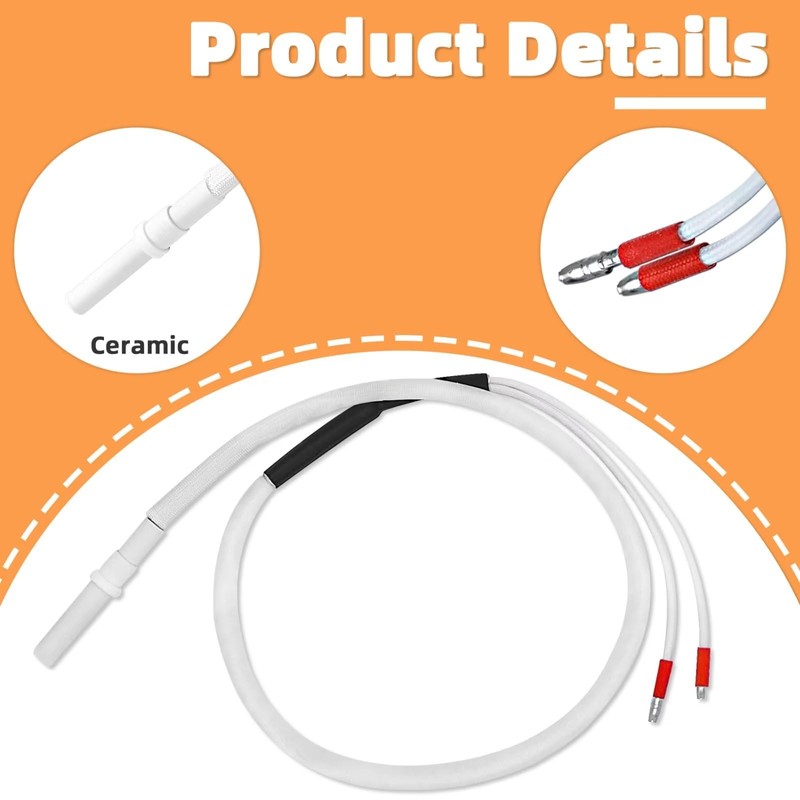 12V Ceramic Igniter Compatible with Green Mountain GMG 12V Jim