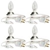 Dazzle Bright 4 Pack 6 FT Accessory Cord with Incandescent