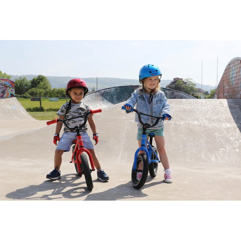 KIDDIMOTO GLV001M Sport Uni Kids Cycling Gloves, Cartoon, Red, Medium