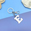Initial Letter Keychain Letter E Alphabet Keyring for Handbag Wallet