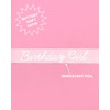 xo, Fetti Pink Birthday Girl Sash | Iridescent Birthday Party