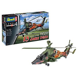 Revell 03839 Eurocopter Tiger 15 Jahre Tiger 1:72 Scale Unbuilt/Unpainted Plastic Model Kit
