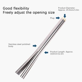 Headset Cup Remover, Mountain Bike Headset Cup Removal Tool Stainless Steel Bowl Disassembly Tool