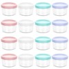 Starvortex Pack of 16 Small Tins with Lids Plastic, 200