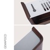 GEMAPOCO Key Holder Wall Mount with Shelf | Brown |