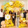 Sunshine Smil - Set di 117 ghirlande di palloncini giallo