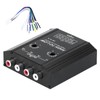 QANYEGN Audio Converter,12V 4 Channel Audio Impedance Converter,Line Output Converter,Suitable