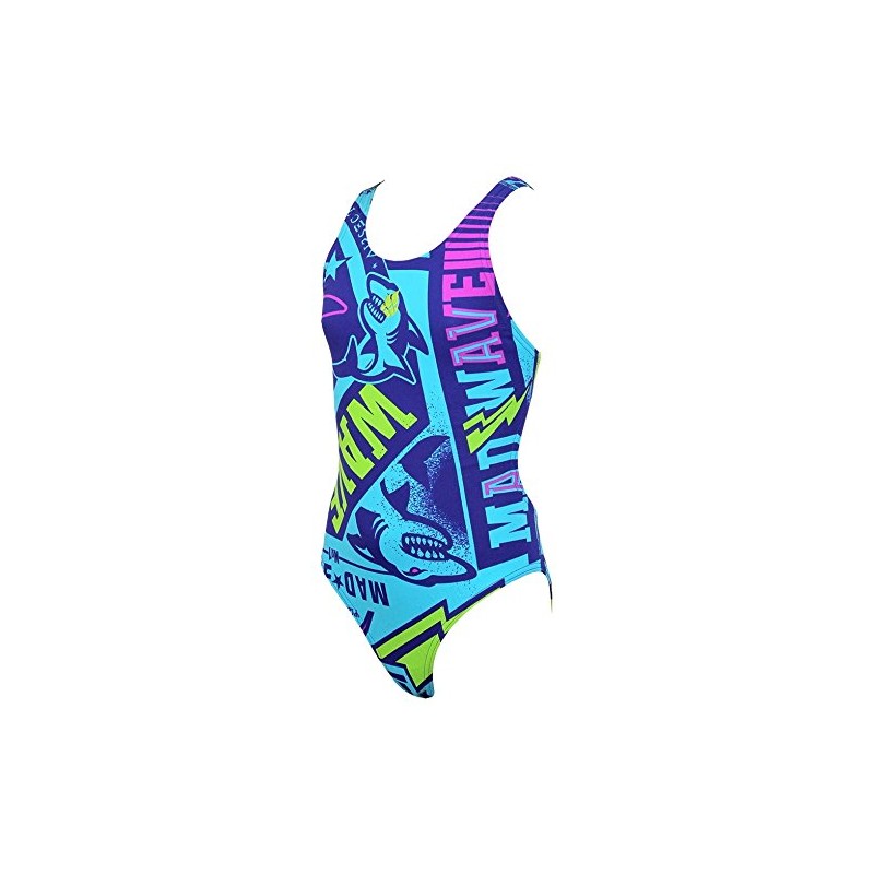 Mad Wave Violent Girls Swimming, blue, 28