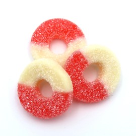 Beulah's Gummi Watermelon Rings, 9 Pounds, 540 Pieces Candy