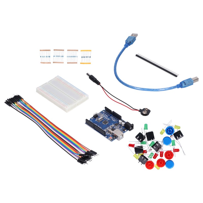 Development Board Starter Kit for R3 Mini Breadboard LED Jumper