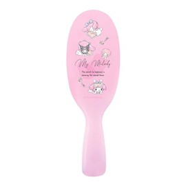 Tees Factory Sanrio SR-5537712FM Hair Brush with Handle Fluffy/My Melody