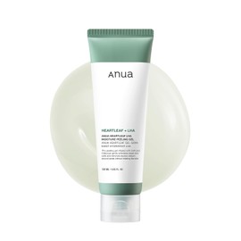 Anua Heartleaf Exfoliating Gel, Gentle Exfoliating with LHA, Mild Face Scrub with Natural Cellulose, Pore Cleansing, Soothing & Moisturising, Korean Skincare, 120 ml