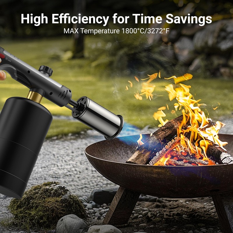 ThermoMaven Propane Torch with One-Touch Max Fire, Cooking Blow Torch