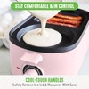 GreenLife 3-in-1 Breakfast Maker Station, Healthy Ceramic Nonstick Dual Griddles