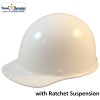 MSA Skullgard Cap Style with Ratchet Suspension - White -