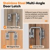 SecureLatch Sliding Door Loop Lock, 2.36 Inch Stainless Steel Patio