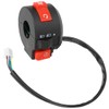 FVRITO Left Starter Kill Light Switch Female Plug Assembly for