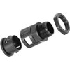 On1shelf® Conduit Cable Connector Black AD 15.8mm (M16) (10)