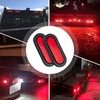 Oyviny 6 Inch Oval Red LED Trailer Tail Lights W/Light
