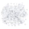 1000 Felt Snowflake Decoration 2.5 cm White Shapes VBS Wholesale