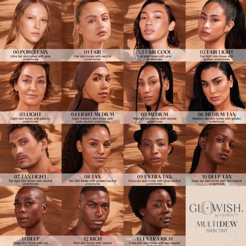 Hudabeauty Base Vegana Glowish Huda Beauty 09 Extra Tan Make