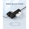 Power Strip Surge Protector, 9 Widely Spaced Outlets with 3