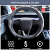 Funda para volante Tesla modelo 3/Y 2016-2025 2026 Juniper/Highland (gris)