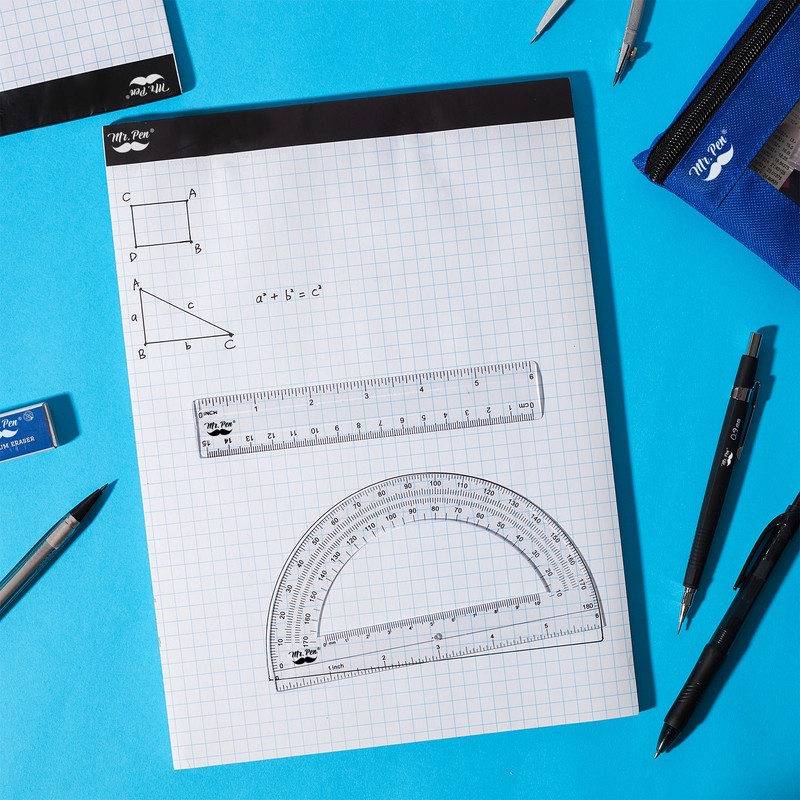Mr. Pen- Graph Paper pads 8.5 x 11 Inches, 2