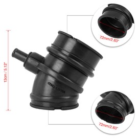 X AUTOHAUX Vehicle Air Intake Hose Intake Duct 17882-62010 for Toyota 4Runner 1996-2000