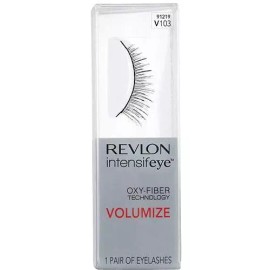 Revlon Lot 3 Pairs Revlon Eyelashes 91219 V103 False Fake Intensifeye Volumize Eye Lash