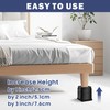 MixDora Bed Risers 2, 3 Inch Square Stackable Furniture Risers