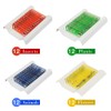 48 Prepared Microscope Slides Set of Animals Insects Plants Flowers,