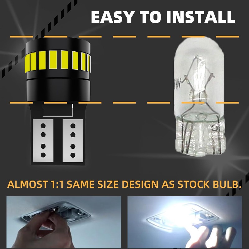 LECCIBUB LED Interior Light Kit Fit For GMC Sierra 1999-2006,Super