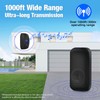 Douevo Doorbell Chime, IP55 Water Resistant, 60 Melodies, 5 Levels