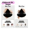 45pzs Brochas Maquillaje Base Profesional Kit Con Esponjas