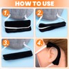 STSTR 4Pcs Nasal Cannula Ear Cushions, Breathable Oxygen Ear Protectors