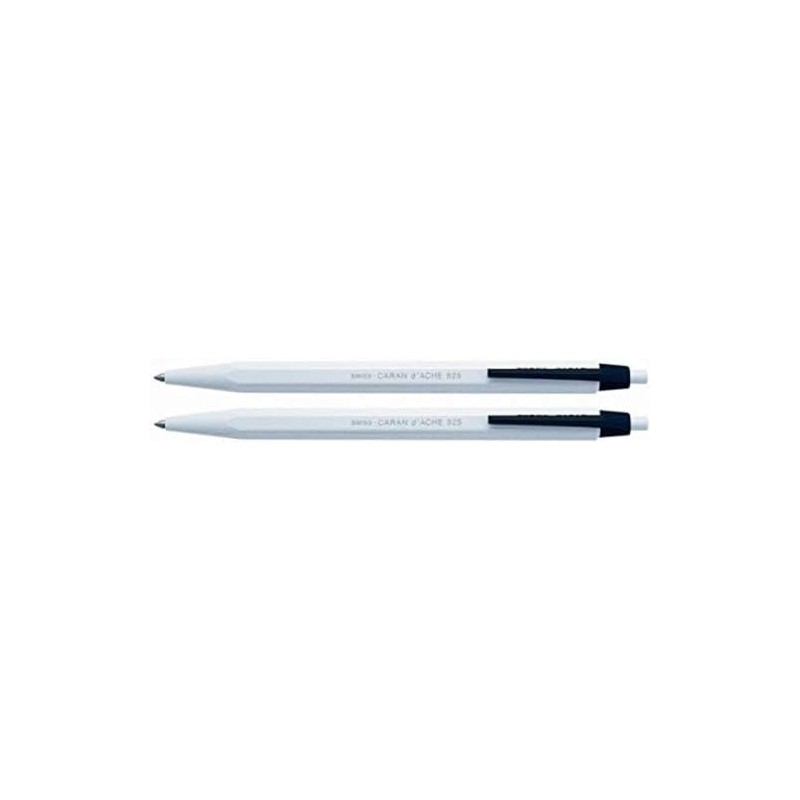 Caran d'Ache d'Ache 825 Retractable Ballpoint Pen Set of 2
