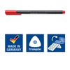 STAEDTLER Triplus Permanent 331 Box of 4 Permanent Felt-Tip Pens