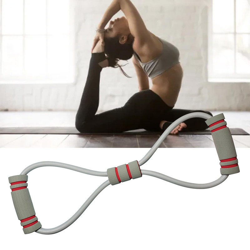 Elastic Arm Training Band, Portable Lightweight 8 Shape Stretch Skin